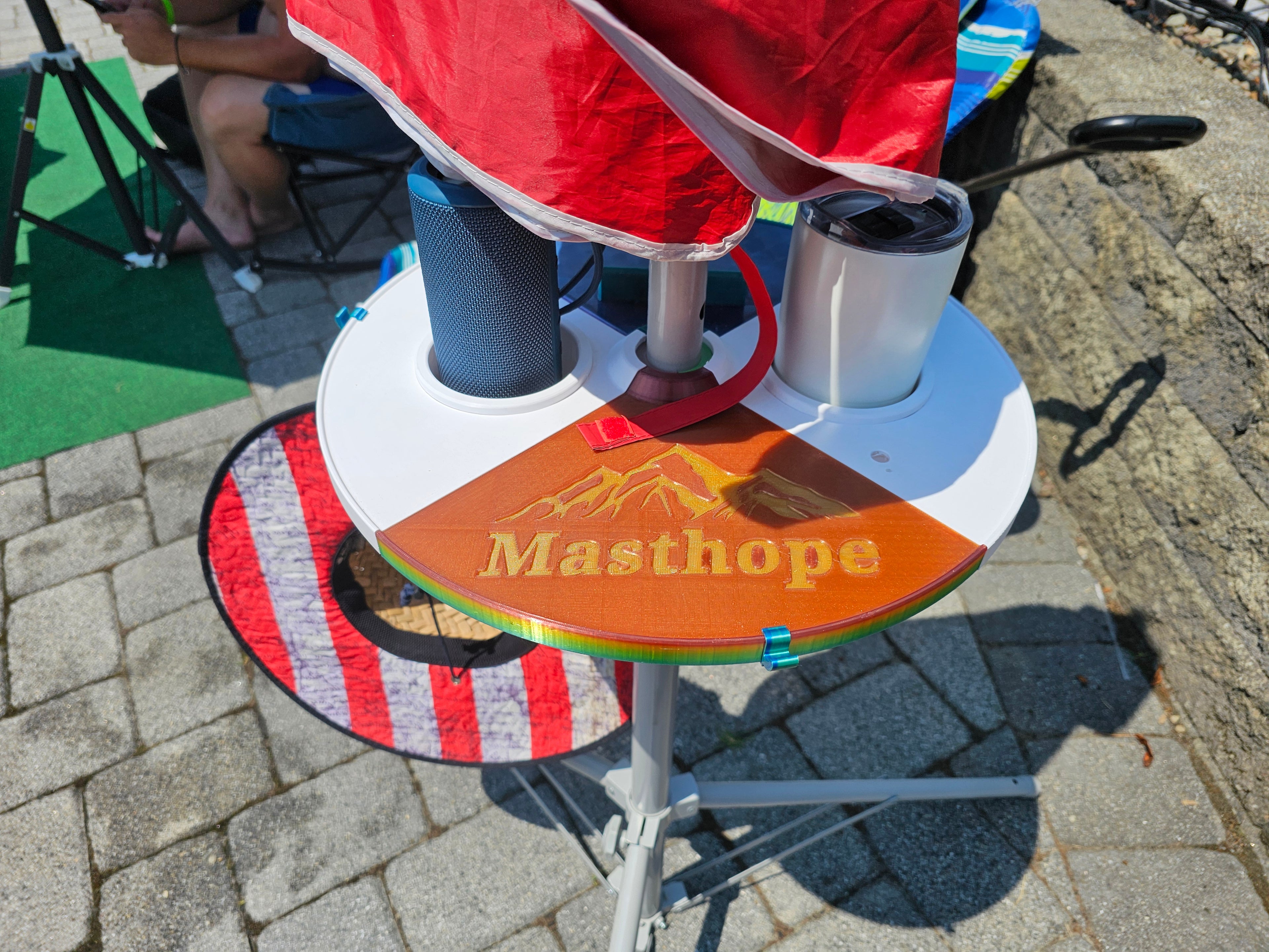 Masthope Beach Umbrella Table